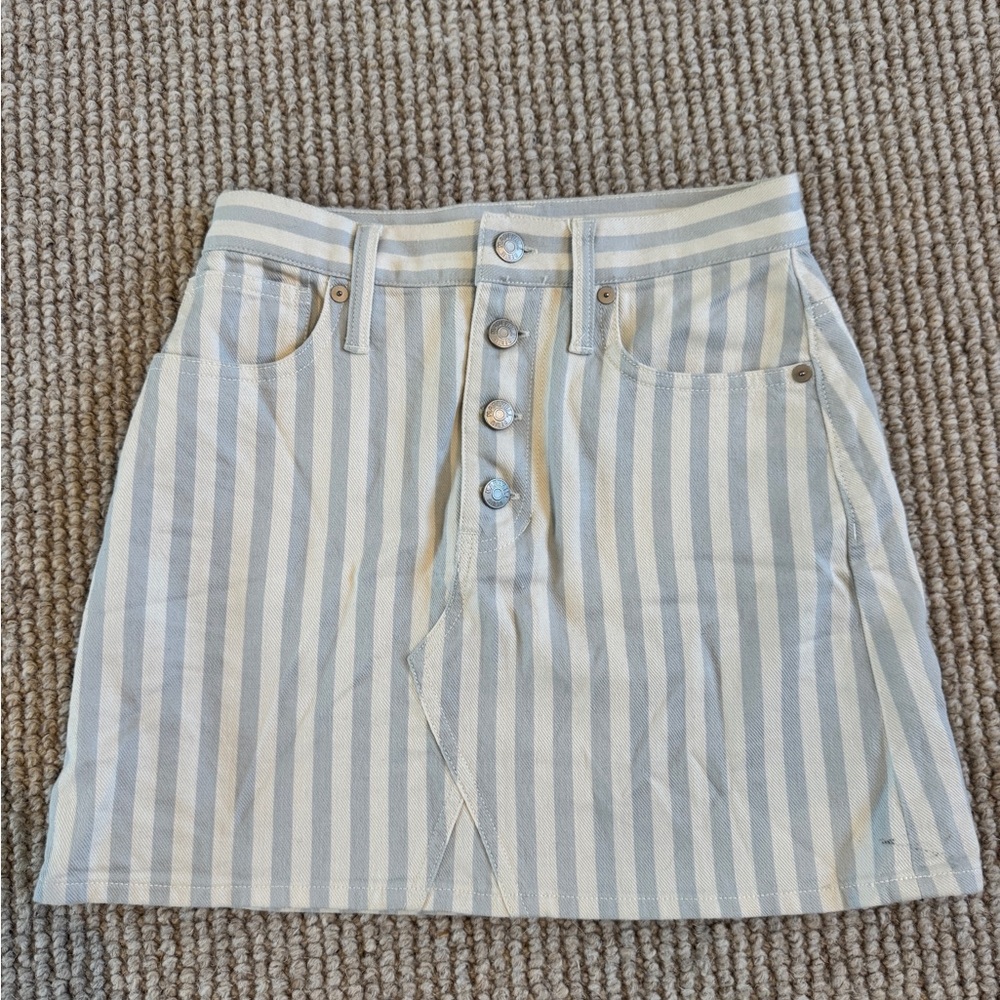 Madewell Jean Skirt